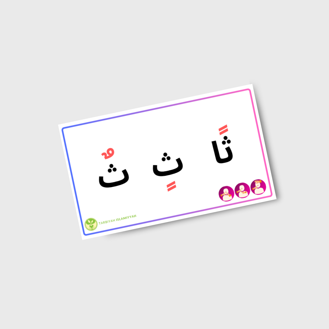 Letter Card Sounds for Tanween - Digital Download