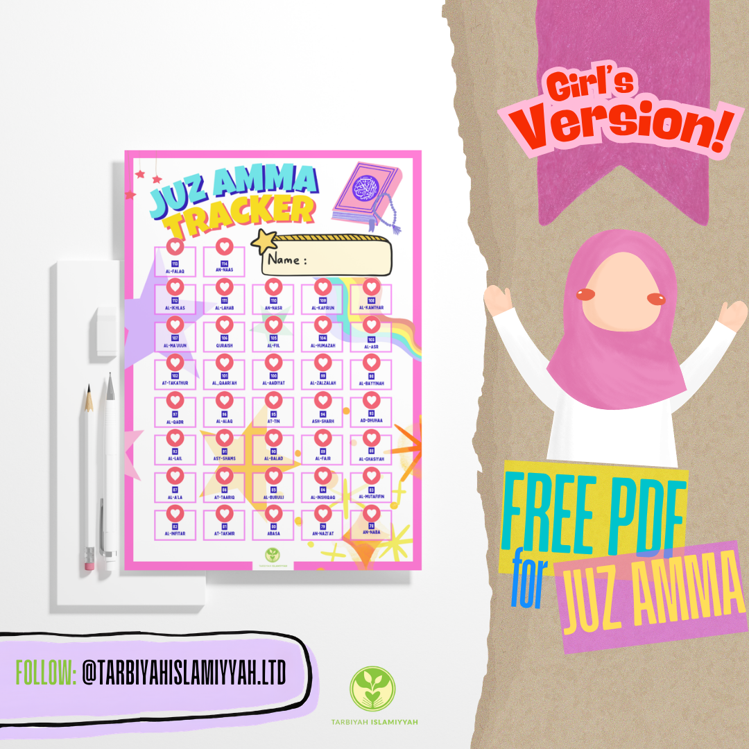 Juz Amma Tracker Poster