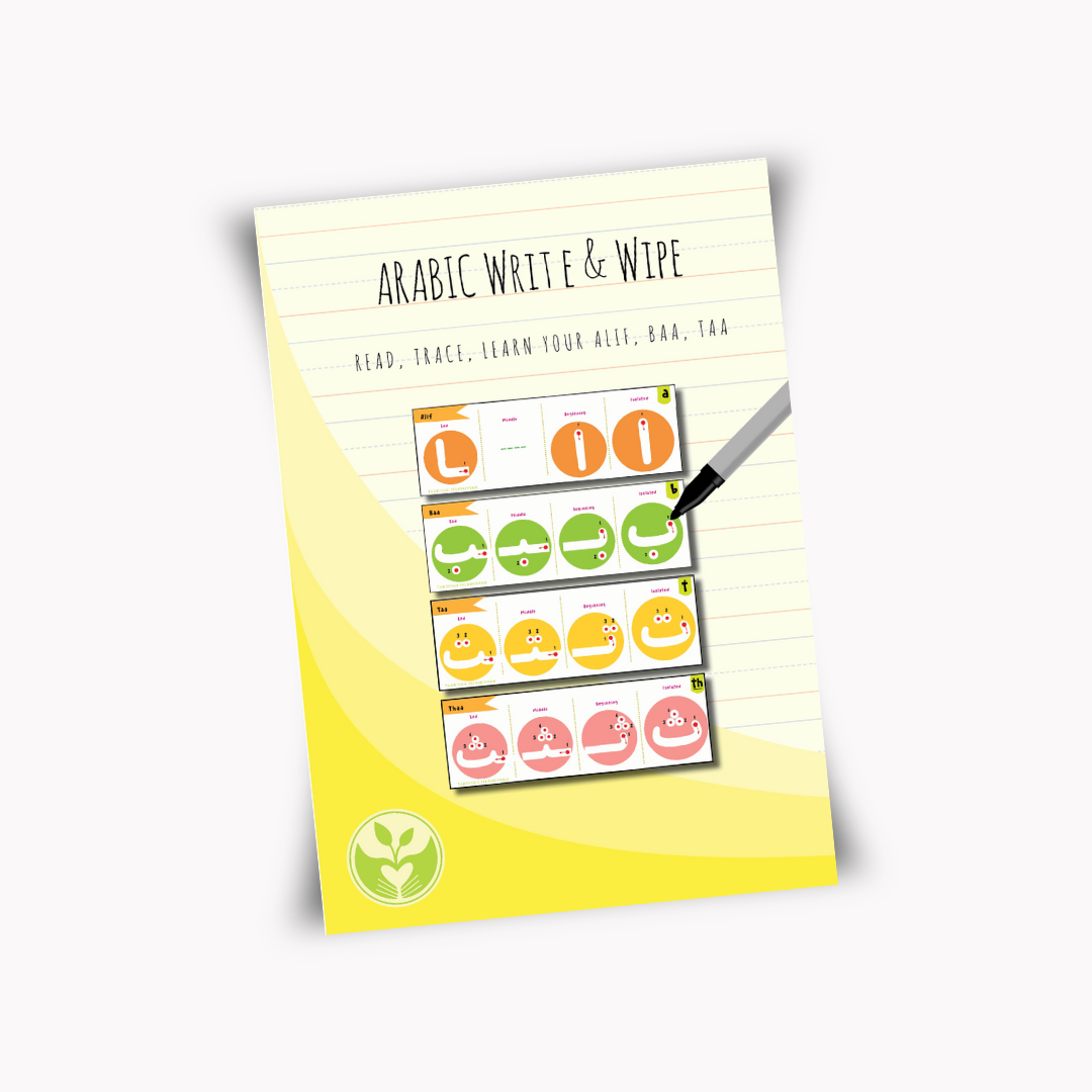 Arabic Write & Wipe (Digital Download)
