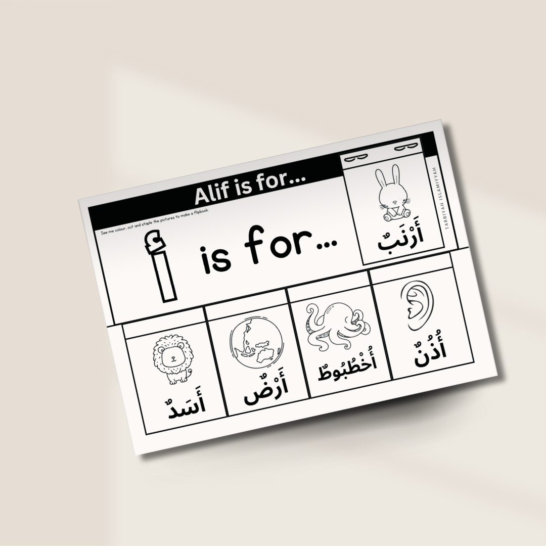 Alif Baa Taa Flipbook