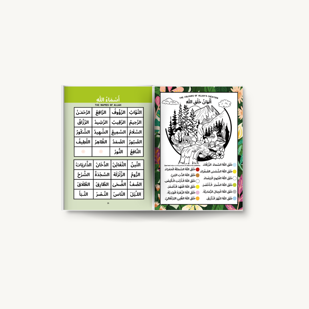 Montessori Arabic Phonics green series